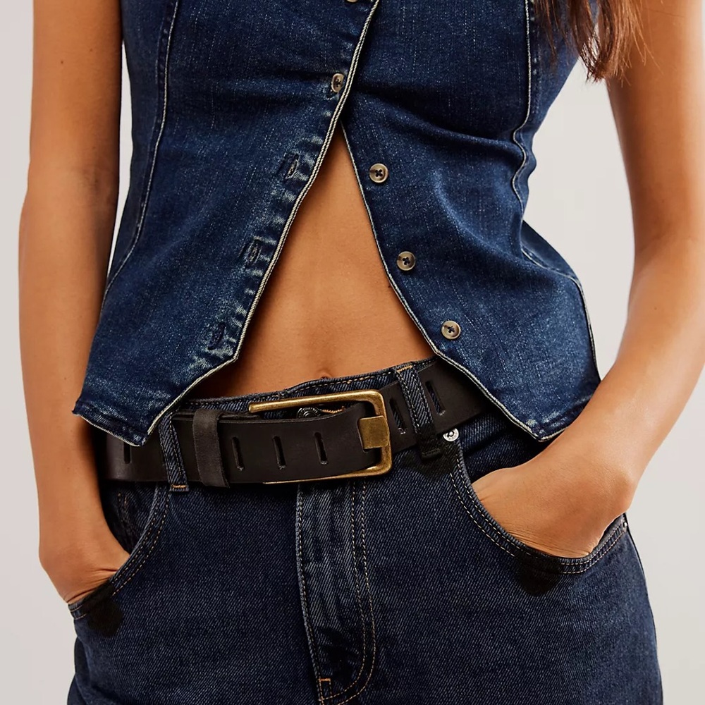 We the Free Jona Belt—Black—S/M - Picture 2 of 7
